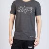 Logo Tee * | One Silver Metallic Logo Tee Wholesale