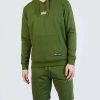 Hoodies * | One Signature Logo Pullover Hoodie (Khaki Green) Fashion