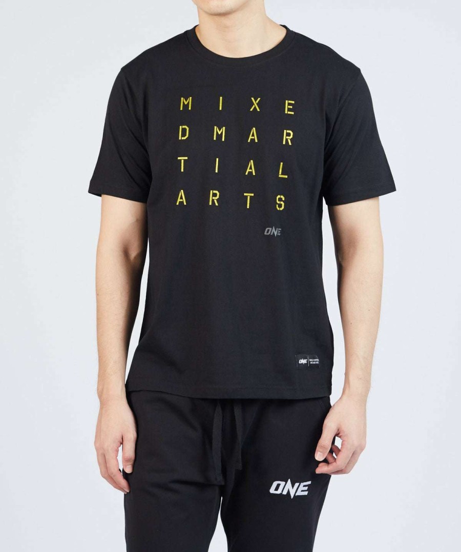 Logo Tee * | Mixed Martial Arts Typography Tee Discount