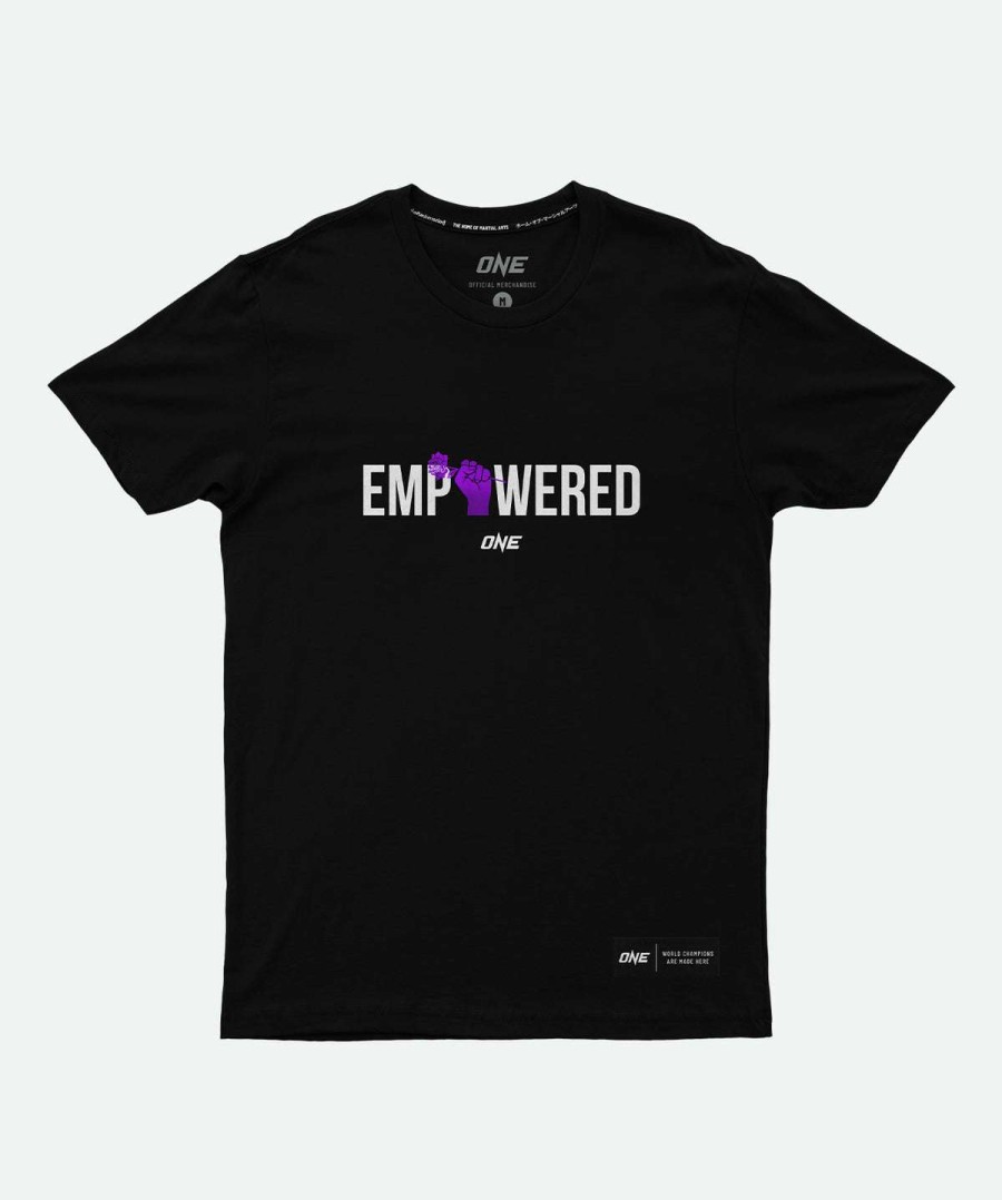 Logo Tee * | Empowered Tee (Black) Discount