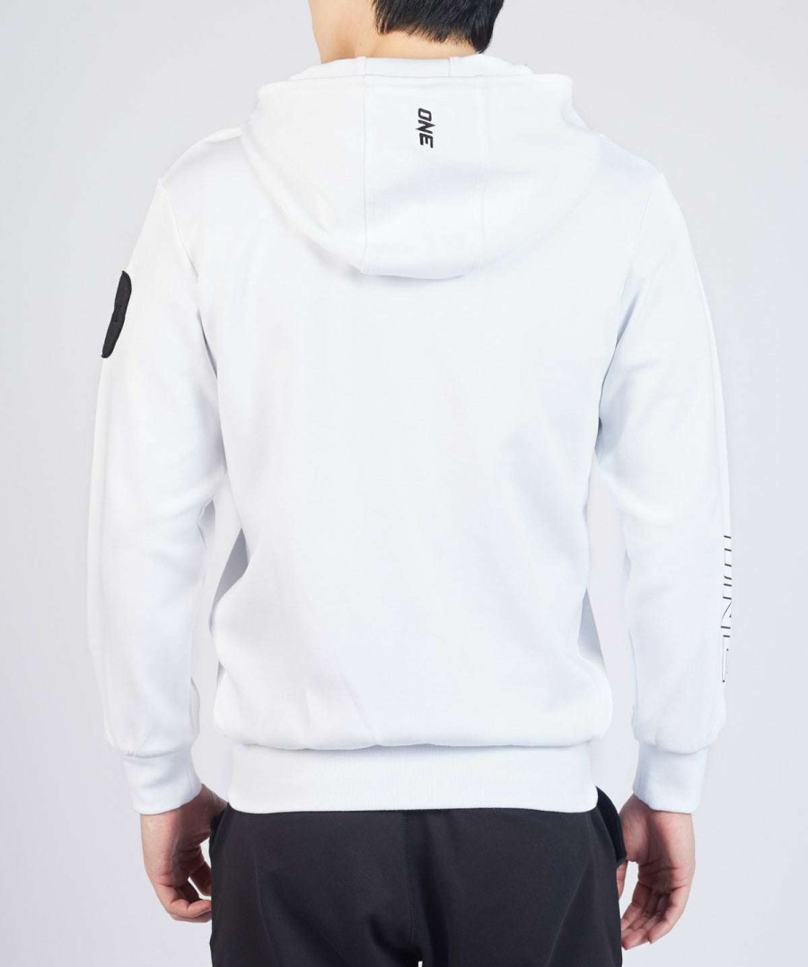 Hoodies * | One Walkout Zip Hoodie (White) Online Discount