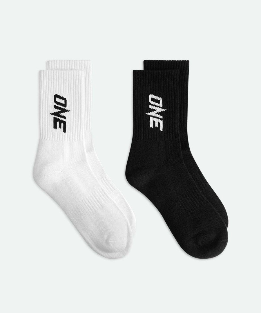 Accessories * | One Logo Socks (2 Pairs) New Threads