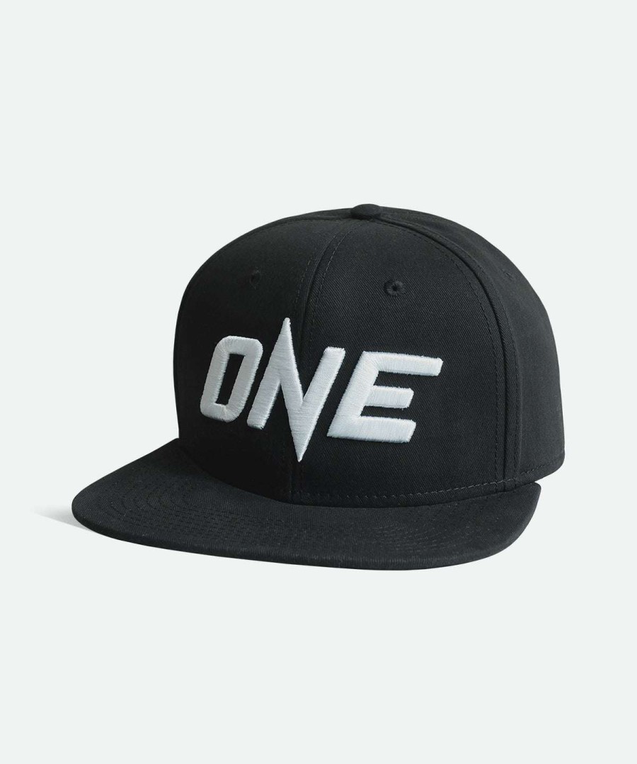 Accessories * | One White Logo Snapback Cap Fashionable