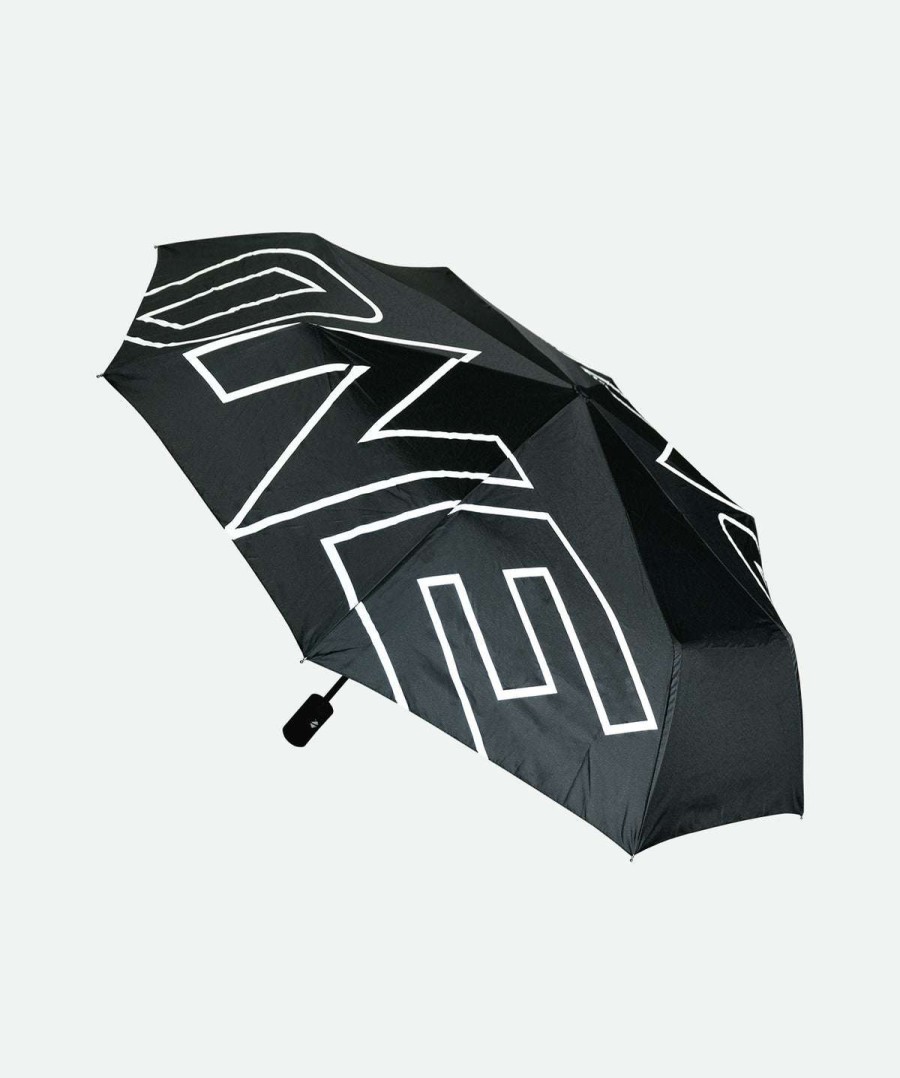 Accessories * | One Oversized Logo Folding Umbrella Discount