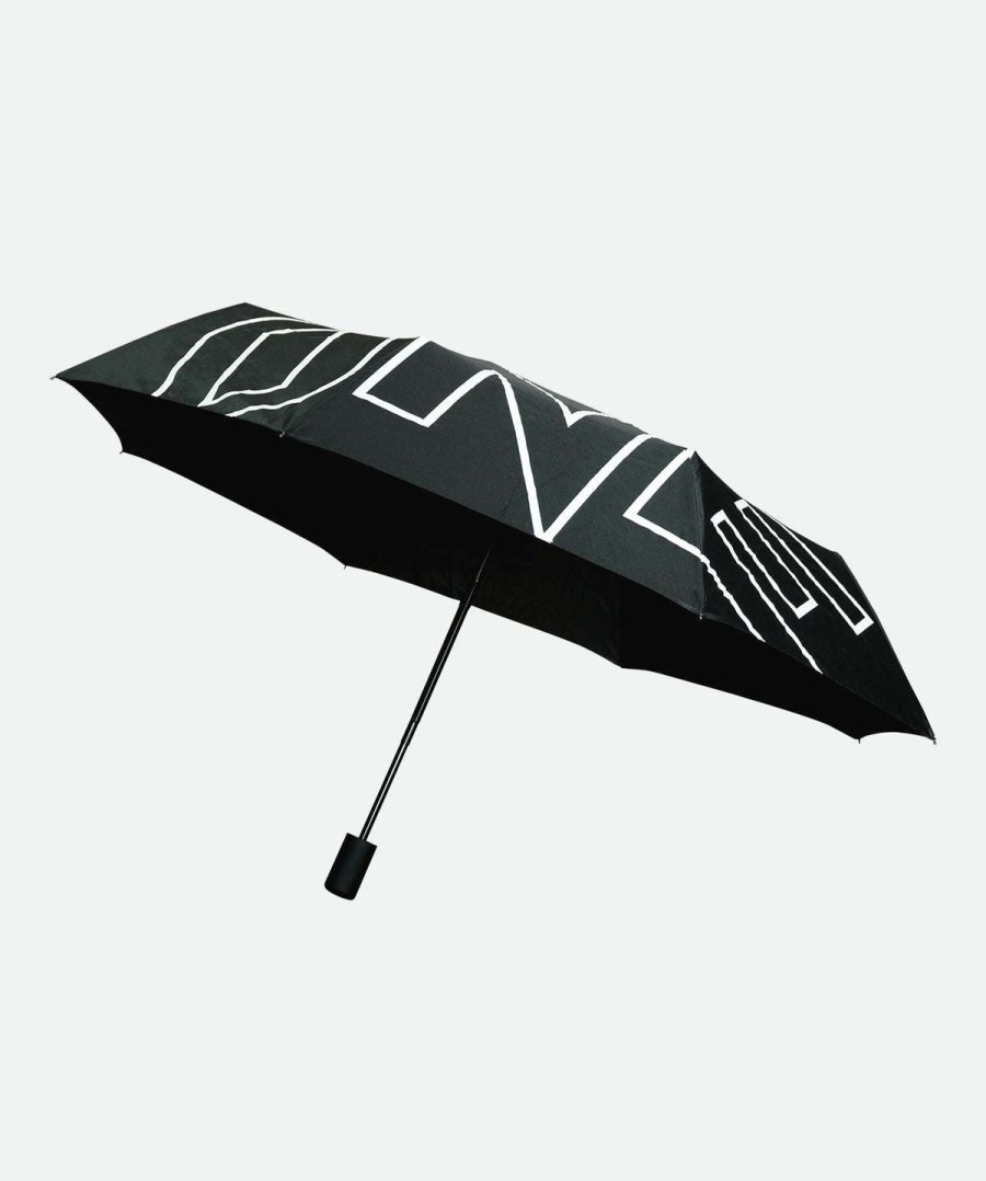 Accessories * | One Oversized Logo Folding Umbrella Discount