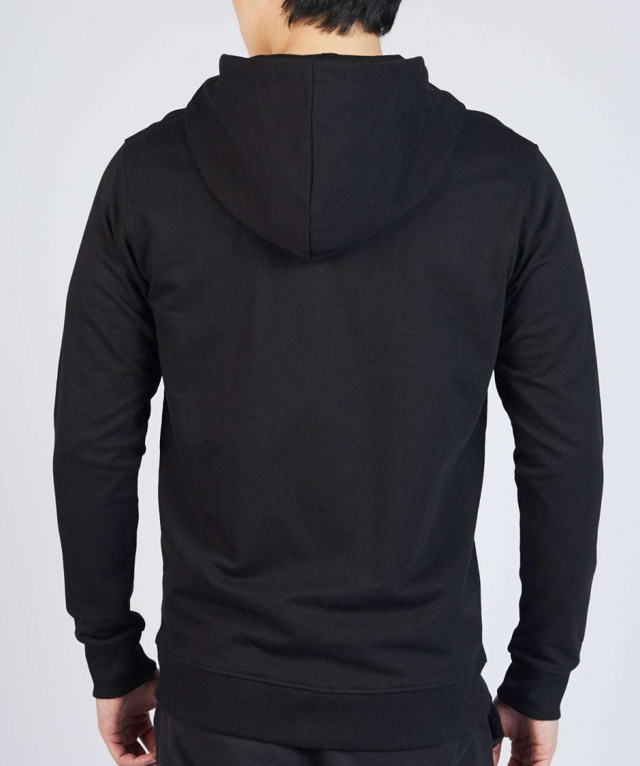 Hoodies * | One Black Logo Zip Hoodie Wholesale