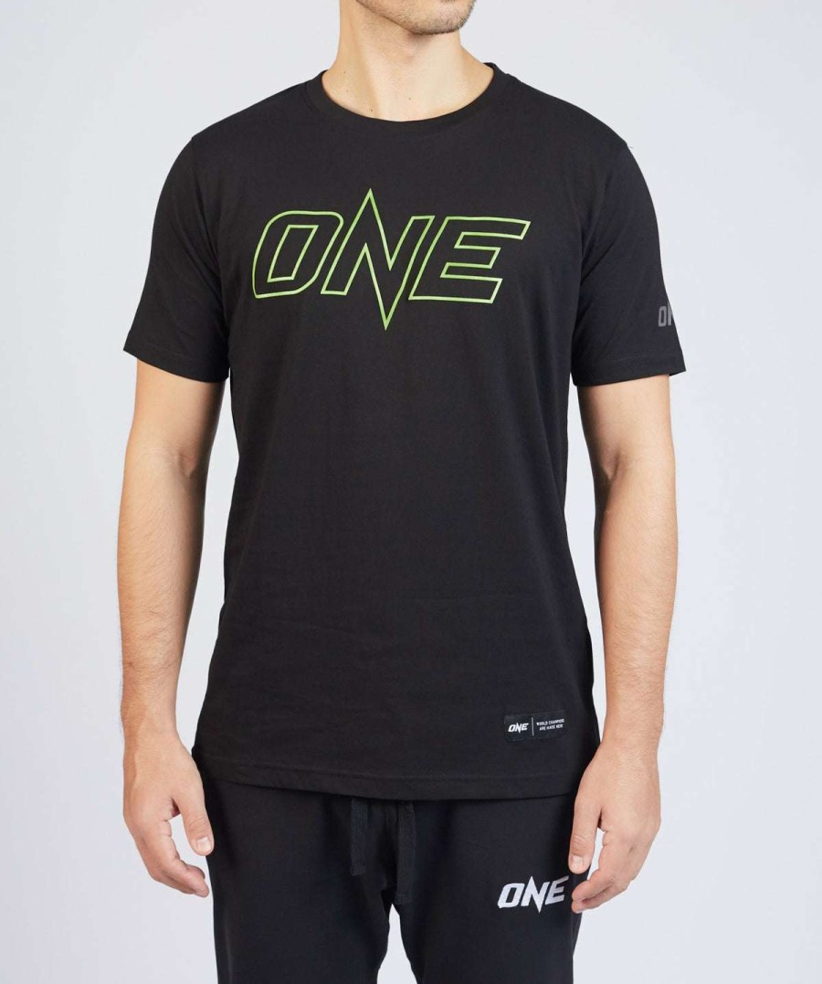 Logo Tee * | One Neon Stroke Logo Tee Top Sellers