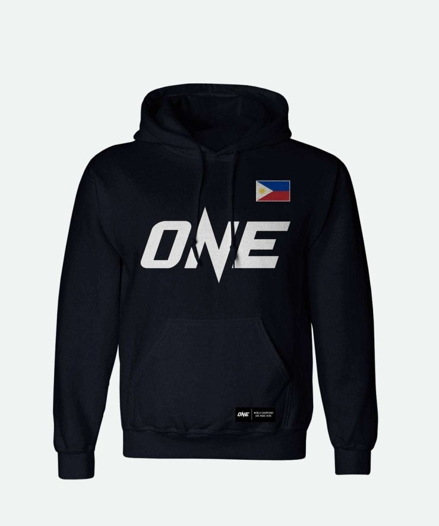 Hoodies * | Team Philippines Hoodie (Navy) Online