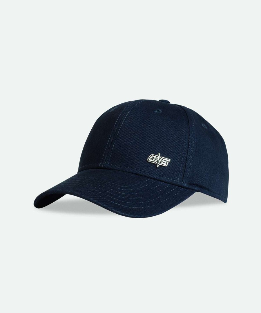 Accessories * | One Metal Logo Cap Navy/Silver Less Expensive