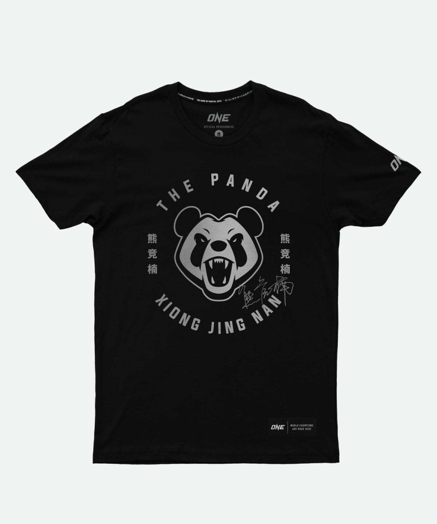 Logo Tee * | Xiong Jing Nan "The Panda" Autographed Tee Promotion