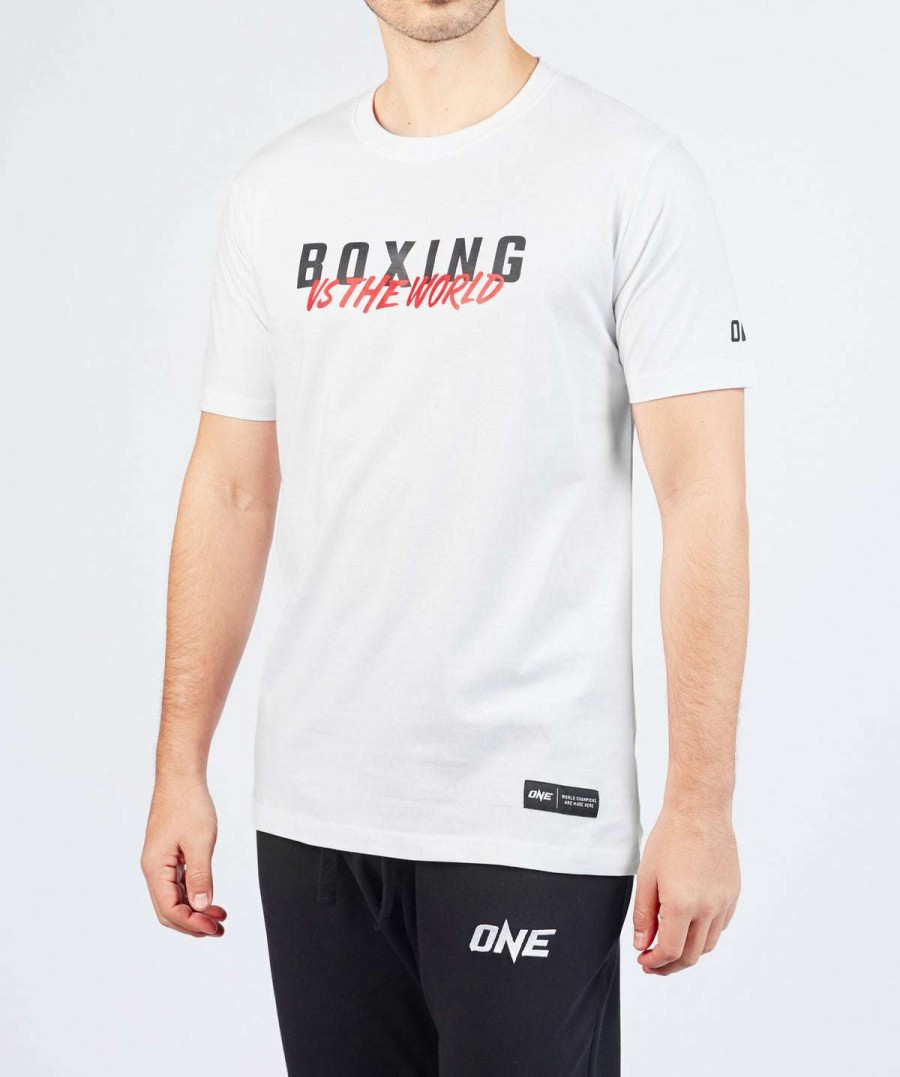 Logo Tee * | Boxing Vs The World Tee Outlet