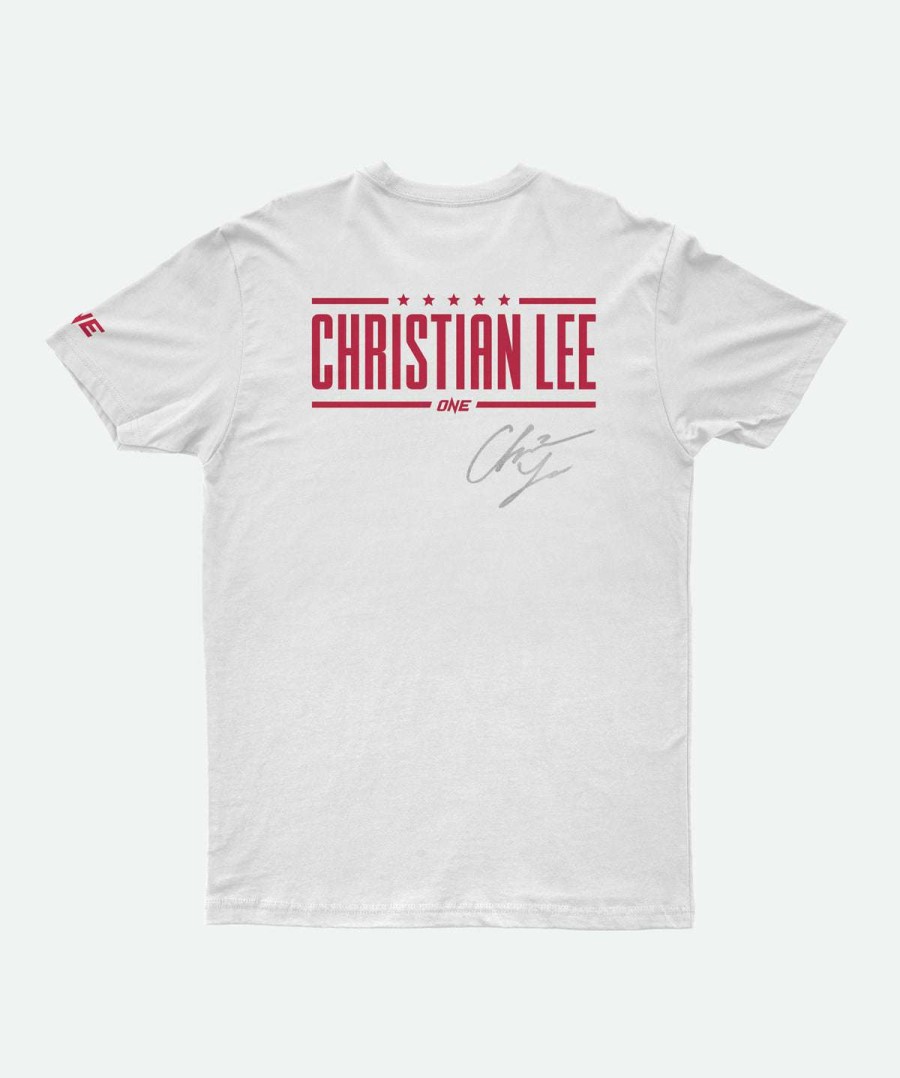 Logo Tee * | Christian Lee "The Warrior" Autographed Tee Online Discount