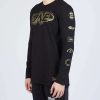 Logo Tee * | One Dragon Logo Tokyo Long Sleeve Tee (Black) Quick Delivery