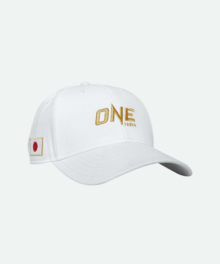 Accessories * | One Tokyo Logo Baseball Cap (White) Premium