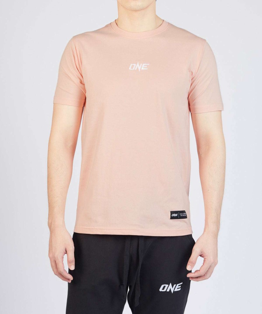 Logo Tee * | One Signature Logo Tee (Peach Pink) New Threads