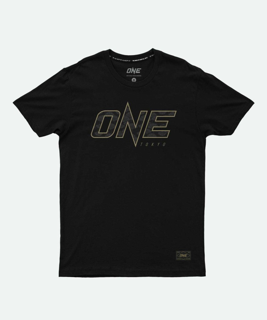 Logo Tee * | One Tokyo Logo Tee (Black) Top Sellers