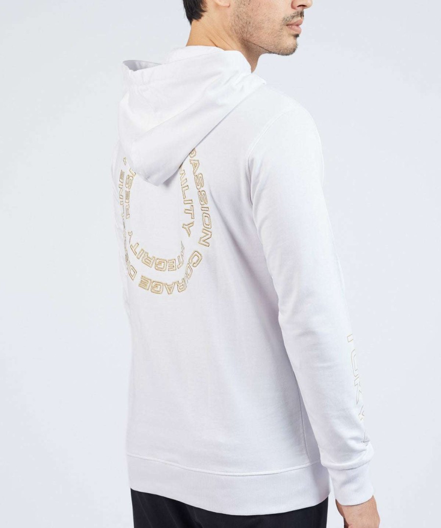 Hoodies * | One Values Tokyo Pullover Hoodie (White) Top Sellers