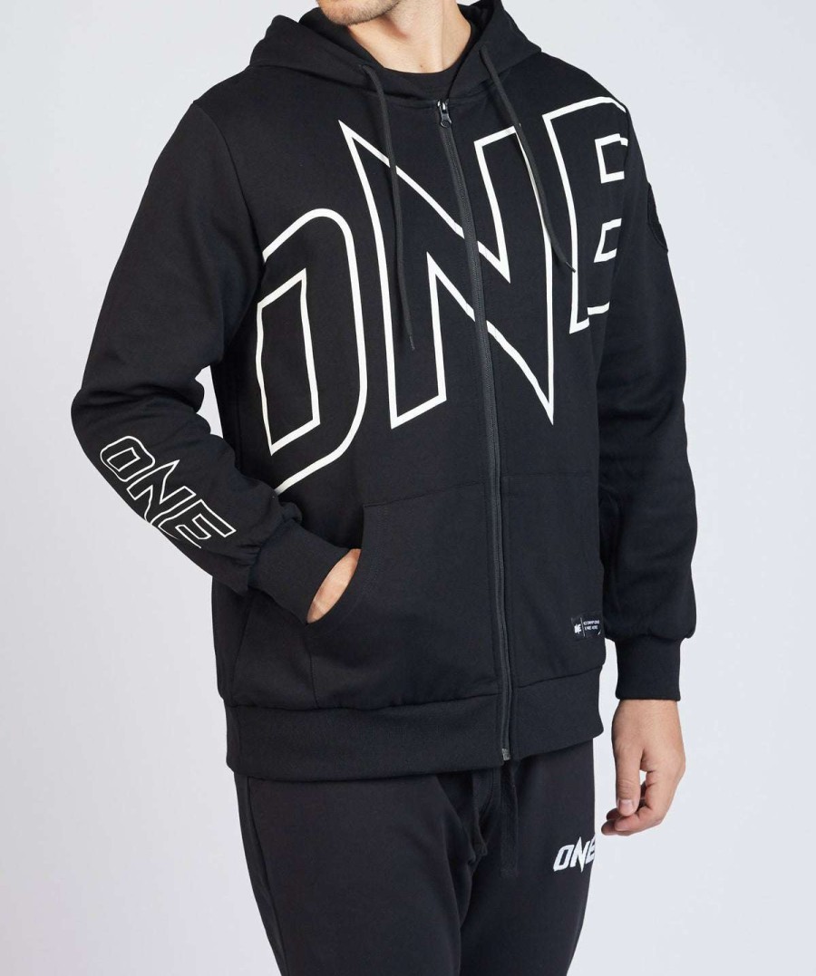 Hoodies * | One Walkout Zip Hoodie (Black) Online Discount