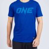 Logo Tee * | One Blue Monotone Logo Tee Less Expensive