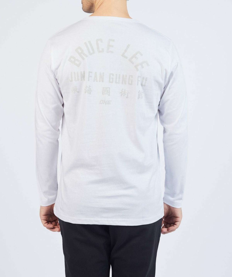 Logo Tee * | Bruce Lee Jun Fan Gung Fu Henley L/S Tee Special Style