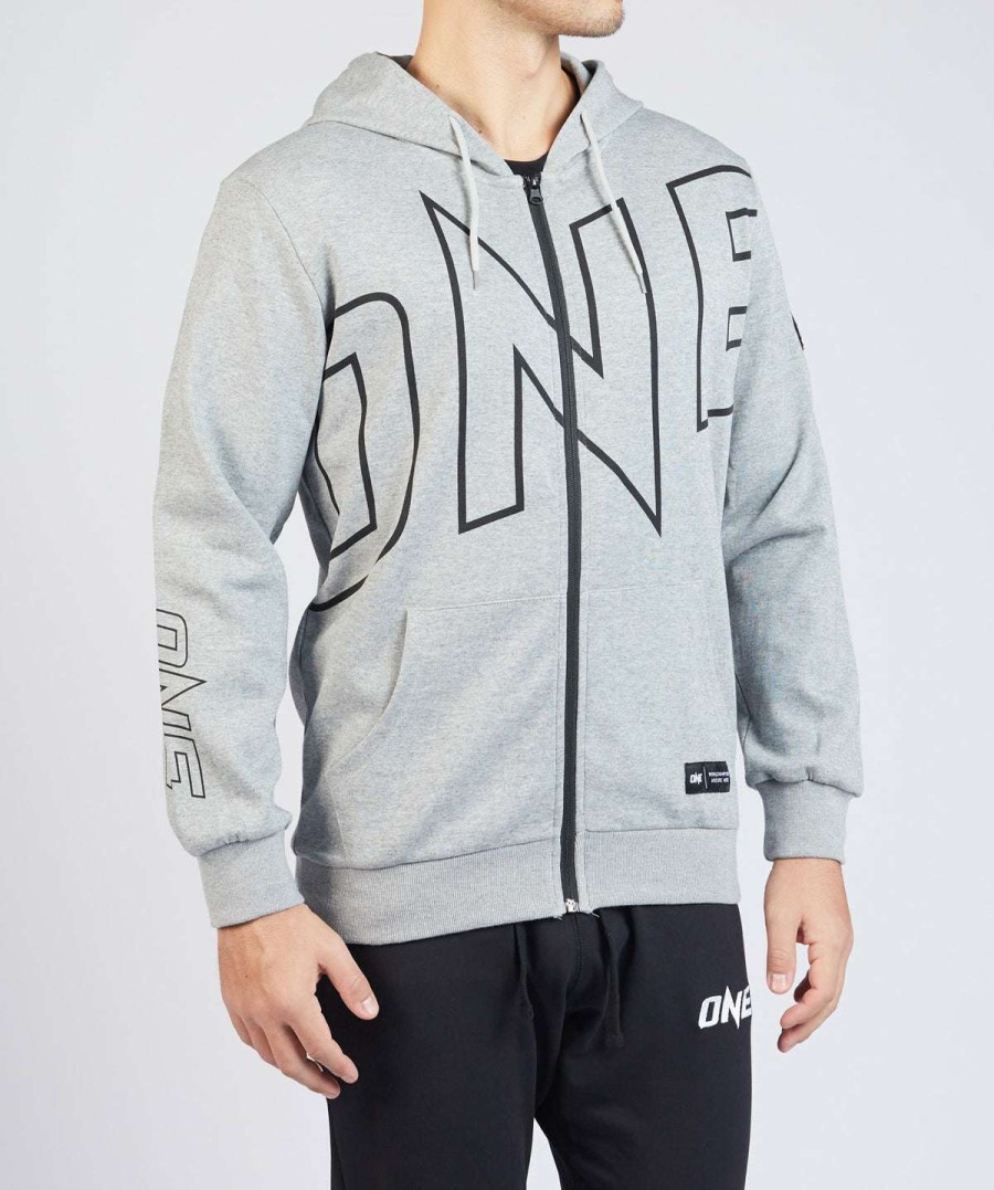 Hoodies * | One Walkout Zip Hoodie (Gray) Bestsellers