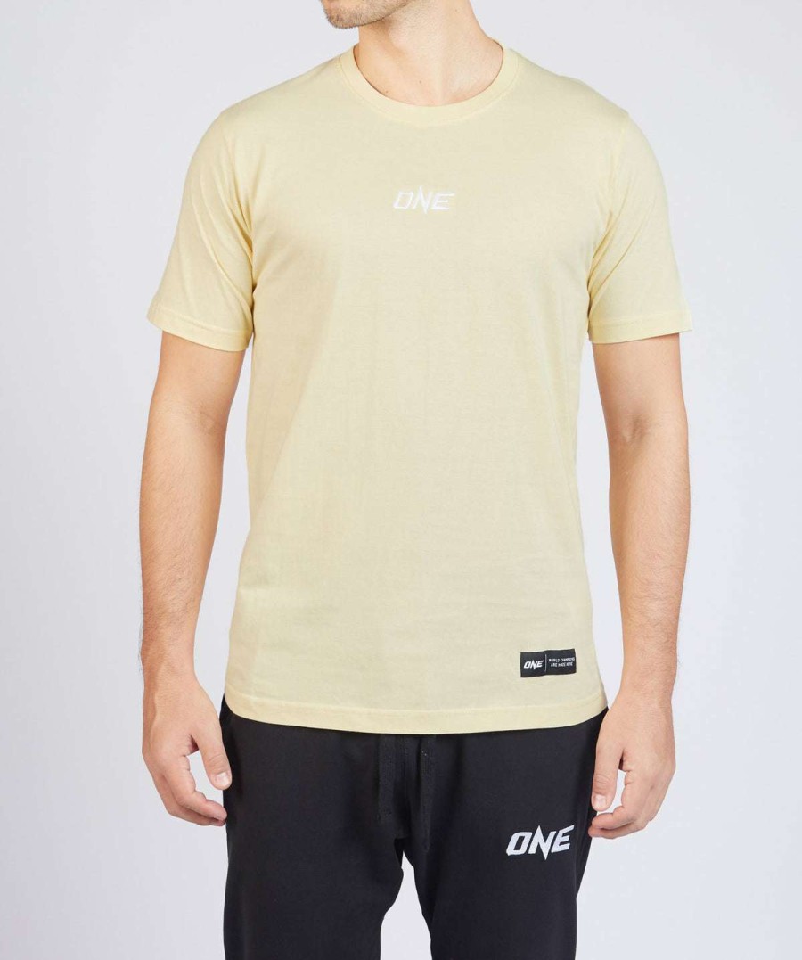 Logo Tee * | One Signature Logo Tee (Butter Yellow) New Threads