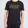 Logo Tee * | One Gold Metallic Logo Tee Best Price