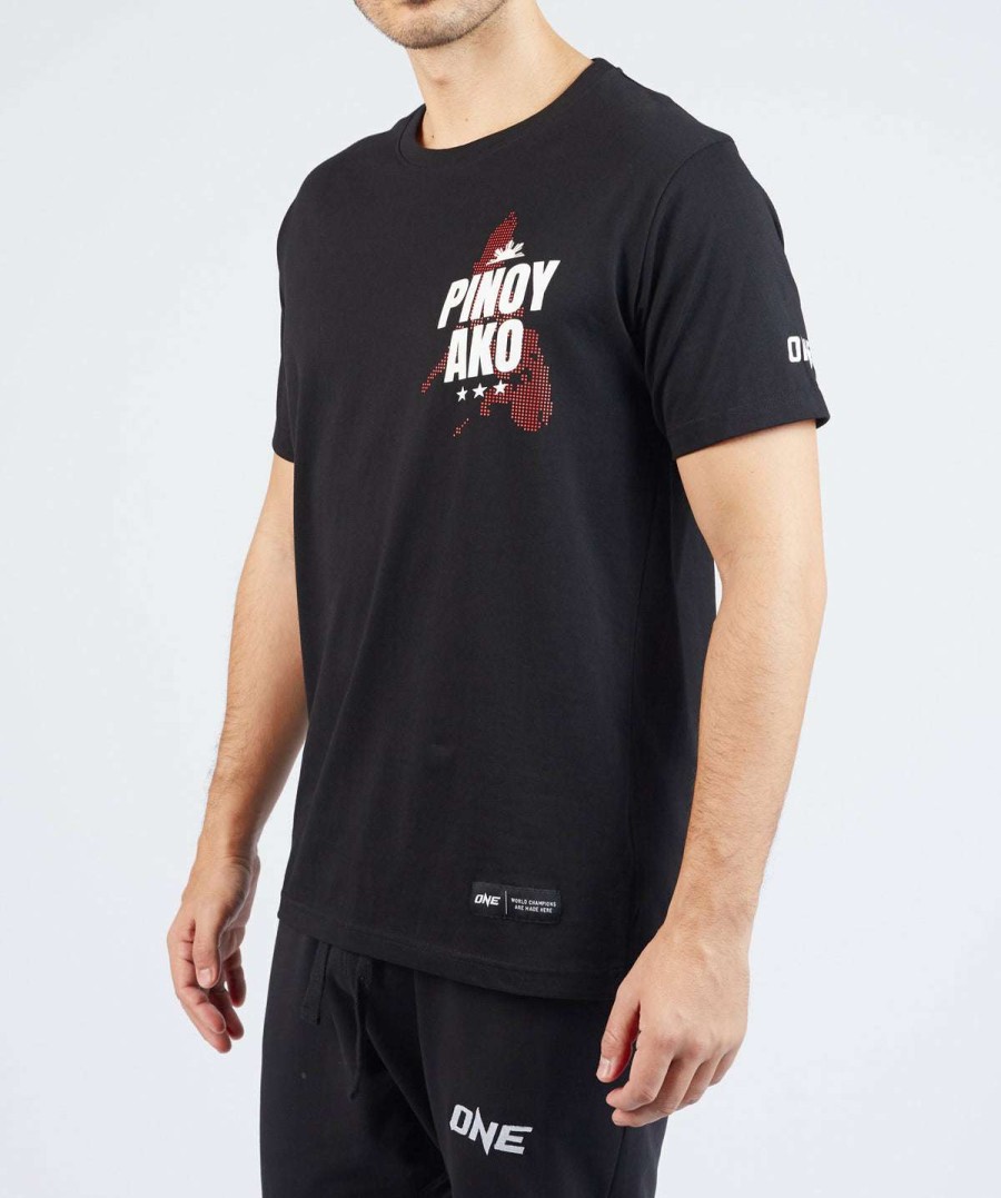 Logo Tee * | Pinoy Ako Tee (Black) Quick Delivery