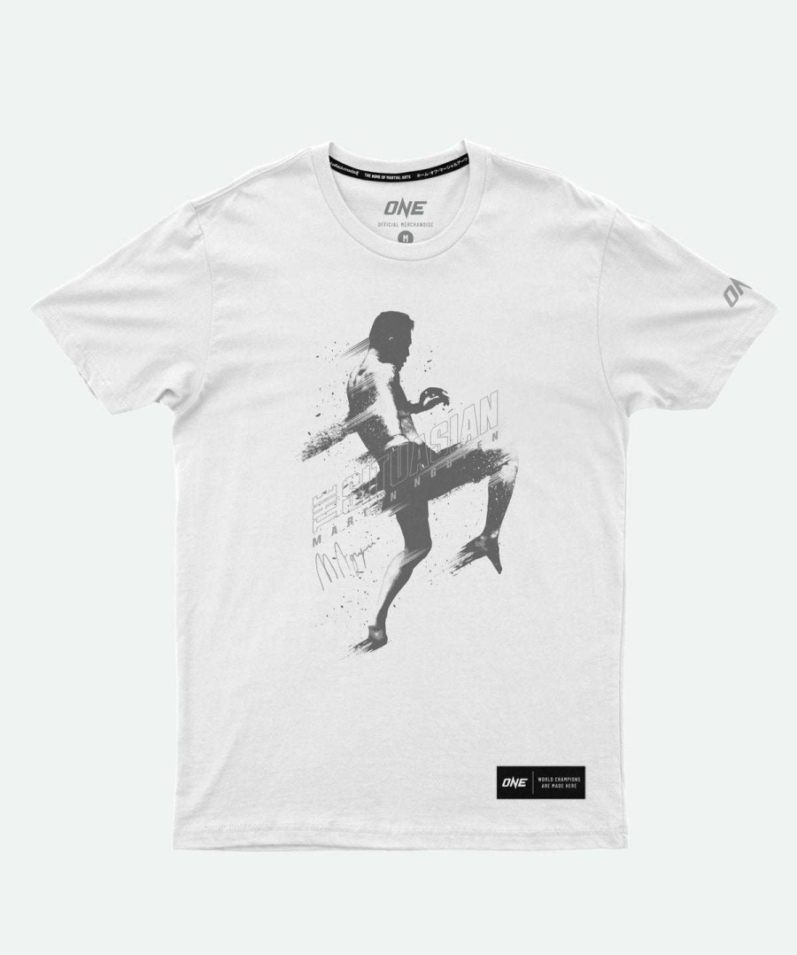 Logo Tee * | Martin Nguyen Flying Knee Autographed Tee Fashion