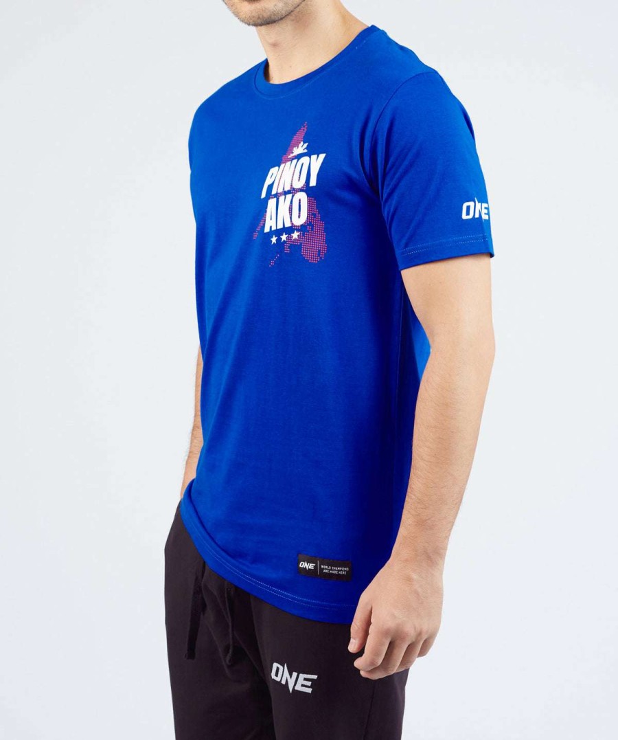 Logo Tee * | Pinoy Ako Tee (Blue) Fashion