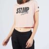 Logo Tee * | Stamp Fairtex "Stamp Dance" Crop Tee Best Price